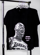 Load image into Gallery viewer, “Face Of A Legend” Limited Edition Lebron James T-shirt

