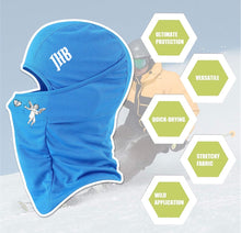 Load image into Gallery viewer, JUSTHOOPS Angel Blue Ski Mask
