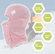 Load image into Gallery viewer, JUSTHOOPS Pink Angel Ski Mask
