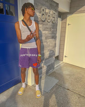 Load image into Gallery viewer, Purple Heart Basketball JUSTHOOPS Shorts
