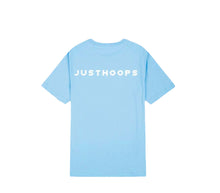 Load image into Gallery viewer, JUSTHOOPS X PALM ANGELS Baby Blue T-Shirt
