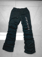 Load image into Gallery viewer, RHINESTONE STACKED CARGO PANTS
