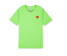 Load image into Gallery viewer, JUSTHOOPS X PALM ANGELS Lime Green T-Shirt
