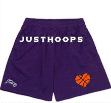 Load image into Gallery viewer, Purple Heart Basketball JUSTHOOPS Shorts
