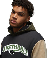 Load image into Gallery viewer, JUSTHOOPS Green/Black Hoodie
