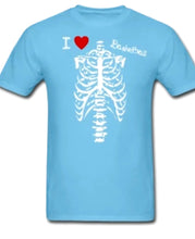 Load image into Gallery viewer, JUSTHOOPS SKELETON T-SHIRT
